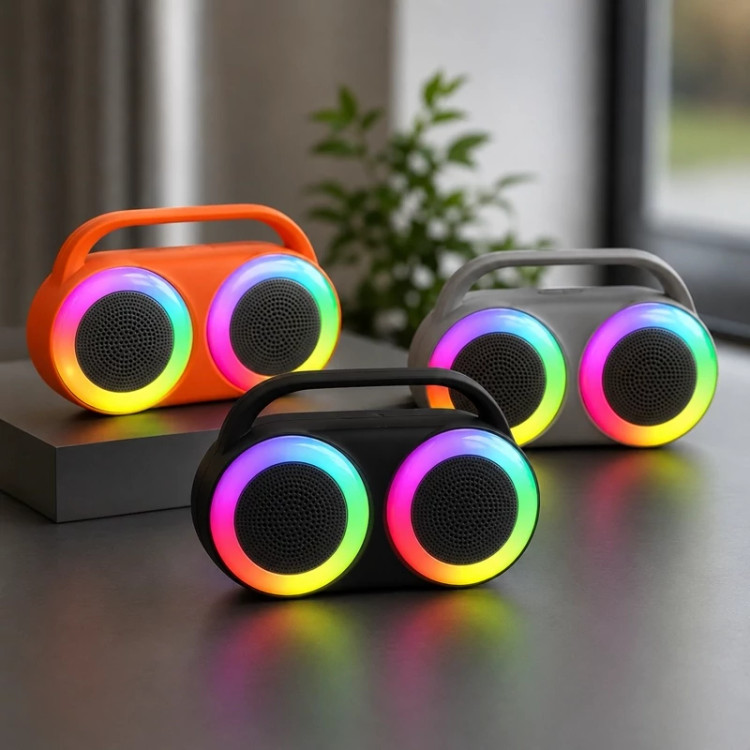 اسپیکر بلوتوثی قابل حمل مدل RGB-MS2241BT