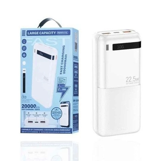 پاوربانک 20000 میلی آمپر ریمکس RPP-72